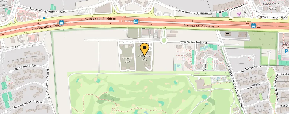 Mapa da localização: Avenida Ermanno Dallari — Barra da Tijuca, Rio de Janeiro