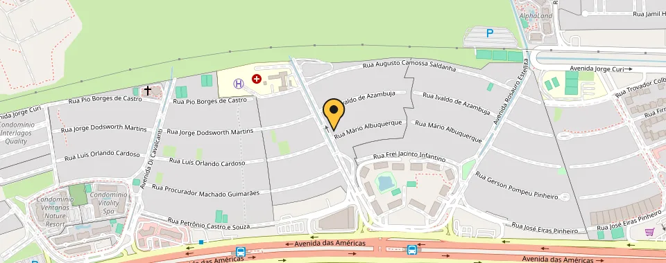 Mapa da localização: Rio Mar — Barra da Tijuca, Rio de Janeiro