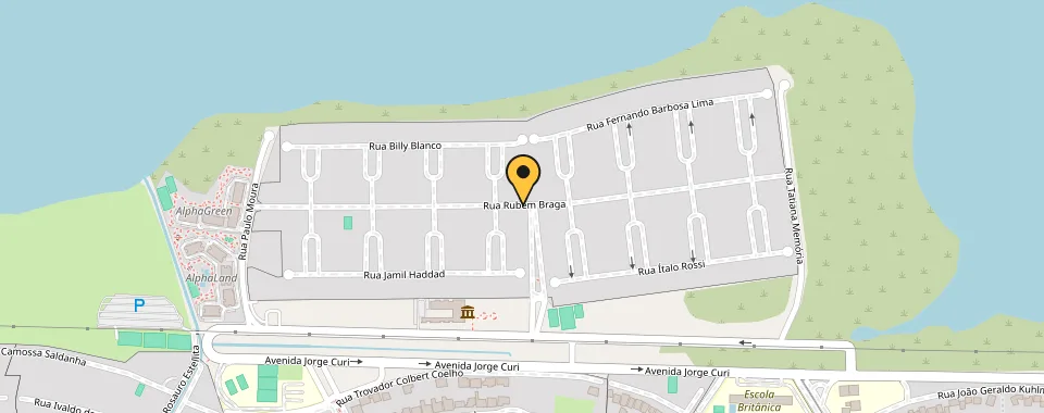 Mapa da localização: Avenida Jorge Curi — Barra da Tijuca, Rio de Janeiro